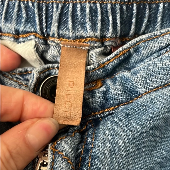 Pilcro by Anthropologie Ankle Jeans in Classic Blue - Picture 3 of 4